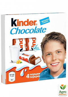Шоколад Киндер (пачка) ТМ "Ferrero" 4шт2