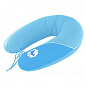 Подушка для беременных и кормления ТM PAPAELLA 30х190 см горошек голубой 8-10804*007