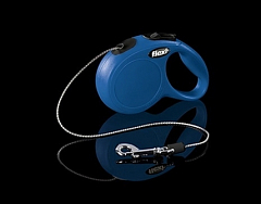 Flexi Classic XS Рулетка для собак до 8 кг, довжина троса 3 м, колір синій (0224120)2