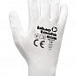 Стрейчевые перчатки с полиуретановым покрытием BLUETOOLS Sensitive (7"/S) (220-2217-07-IND)