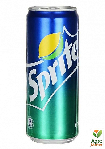 Газированный напиток (железная банка) ТМ "Sprite" 0,25л упаковка 12шт - фото 2