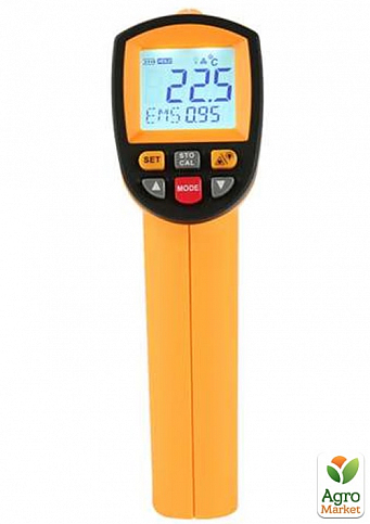 Безконтактний інфрачервоний термометр (пірометр) -30-1150°C, 20:1, EMS=0,1-1 BENETECH GM1150 - фото 4