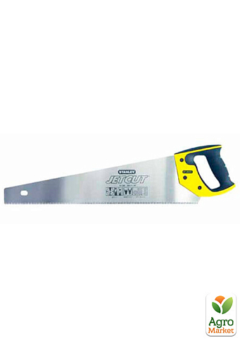 Ножовка Jet-Cut SP длиной 550 мм для поперечного и продольного реза по древесине STANLEY 2-15-289 (2-15-289)