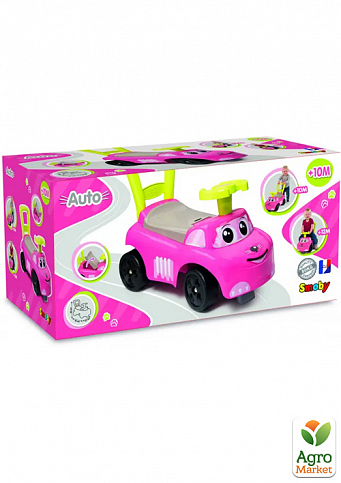 Машина для катання «Рожевий котик», розмір 54x27x40 см, 10міс. + Smoby Toys - фото 3