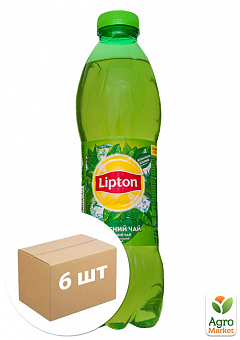 Зелений чай ТМ "Lipton" 1л упаковка 6шт2