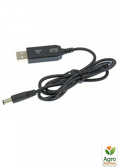 Підвищуючий перехідник – кабель для роутера USB 5V to 12V DC1