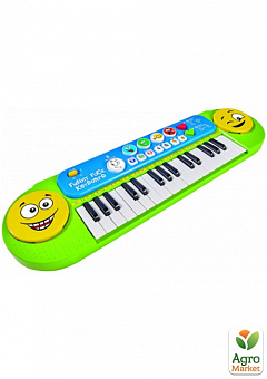 Музичний інструмент "Клавішні. Веселі мелодії", 32 клавіші, 8 мелодій, 6 ритмів, 4 кумедні звуки Simba Toys2