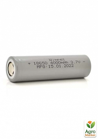 Акумуляторна батарея Li-Ion "WimpeX" 18650 4000 mAh 3.7 V (66мм x 18 мм) під пайку