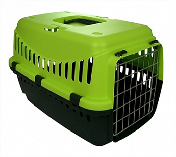 Stefanplast GIPSY Переноска для собак и котов 58х38х38 см, цвет зеленый (2710760)