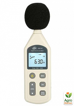Вимірювач рівня шуму (шумомір), фільтр А/С BENETECH GM13571