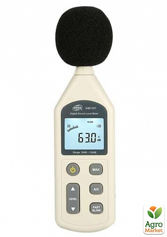 Вимірювач рівня шуму (шумомір), фільтр А/С BENETECH GM1357