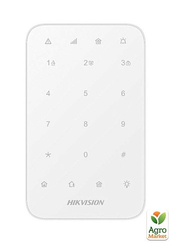 Бездротова клавіатура Hikvision DS-PK1-E-WE AX PRO