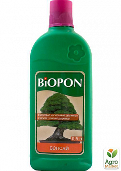 Удобрение для бонсай  ТМ "BIOPON" 0.5л2