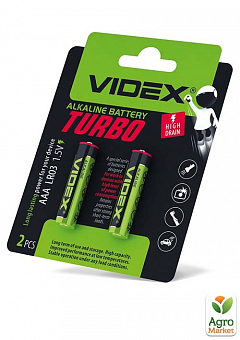 Батарейка VIDEX Alkaline LR03 AAA упаковка 2 шт.1