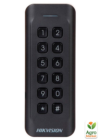 Кодова клавіатура Hikvision DS-K1802EK зі зчитувачем карт EM Marine