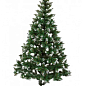 Новогодняя елка искусственная "Сказка Заснеженная" высота 120см (пышная, зеленая) Праздничная красавица! купить