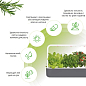 Умный сад - гидропонная установка для растений Click & Grow серый (8899 SG9)