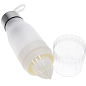 Пляшка для води і напоїв H2O Water Bottle з соковижималкою 650 мл біла SKL11-187052 купить