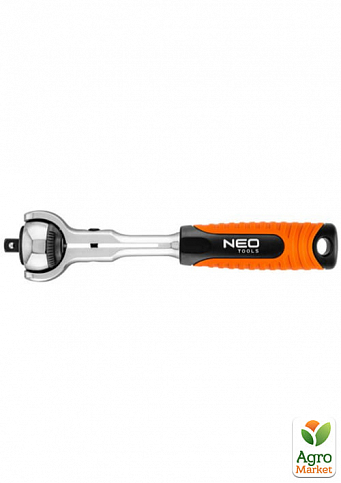 Ключ трещеточний 1/4 ", 360 °, 72 зуба ТМ NEO Tools 08-540