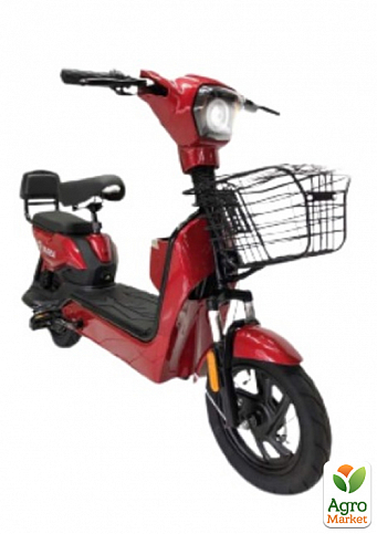 Велосипед YADEA EВ118 червоний Двигун 600Вт (120309)