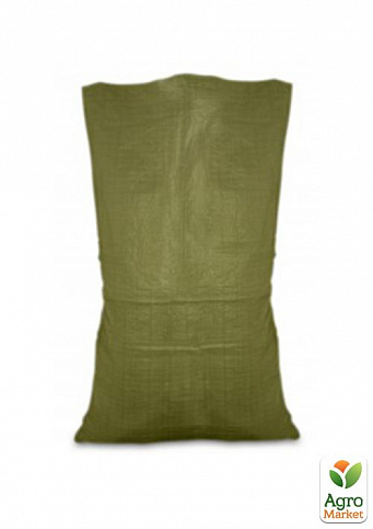 Мешок полипропиленовый зеленый 55х105 см, 50 кг №10-918