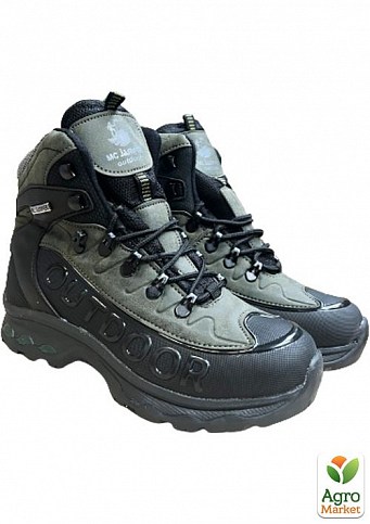 Женские ботинки спорт MS Jamper DSO2115 36 23,5см Серый\Хаки - фото 2