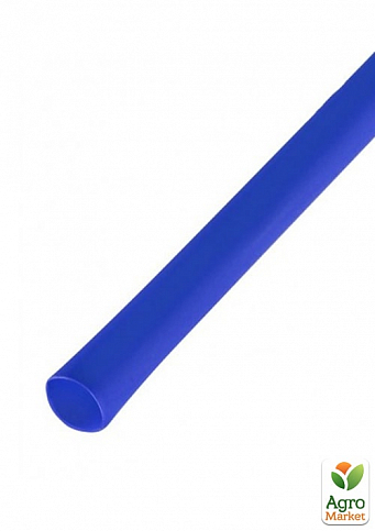 Трубка термозбіжна Lemanso D=2,0мм/1метр коеф. усадки 2:1 синя (86012)