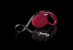Flexi Classic XS Рулетка для собак до 12 кг, довжина стрічки 3 м, колір червоний (0231050)1