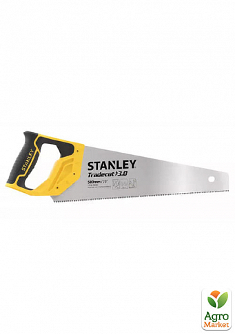 Ножовка STANLEY "Tradecut", универсальная, с закаленными зубьями, L=500мм, 7 tpi. STHT20350-1 ТМ STANLEY