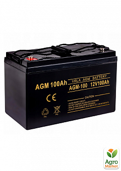 Аккумулятор мультигелевый AGM-100 12В 100Ач для ИБП1