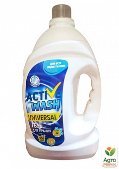 Гель для прання Active Wash Universal для всіх видів тканин 4 кг2