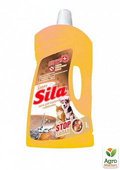 Миючий засіб для підлоги та поверхонь "Sila" Stop запах 1 л1