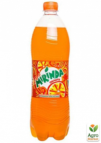Газований напій Orange ТМ "Mirinda" 1л упаковка 15 шт - фото 2