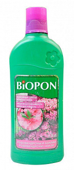 Добриво для рододендронів та азалій ТМ "BIOPON" 0.5л2