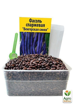На вагу Квасоля спаржева "Угорська синя" ТМ "Весна" ціна за 5г7