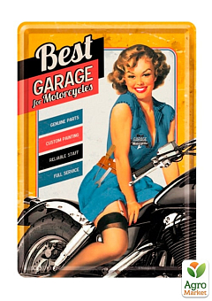 Листівка "Best Garage Yellow" Nostalgic Art (10236) (10236*)2