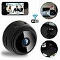 Беспроводная Мини Камера IP Видеонаблюдение Wi-Fi FullHD 1080 Action Camera A9 Black цена