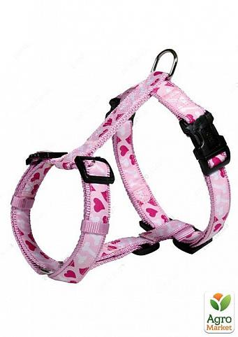 Шлейка  для собак EASY (30-40см/15мм, нейлон/розовый)  "TRIXIE" TX-15988