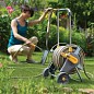 Катушка металлическая для шланга до 60 м + 2 коннектора Plus HoZelock 2437 (12052) купить