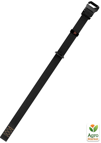 Ошейник EVOLUTOR, регулируемый, универсальный размер (ширина 25мм, длина 25-70 cм) черный (42431) - фото 3