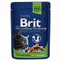 Brit Premium Chicken for Sterilised Вологий корм для стерилізованих кішок з куркою в соусі 100 г (5060330)