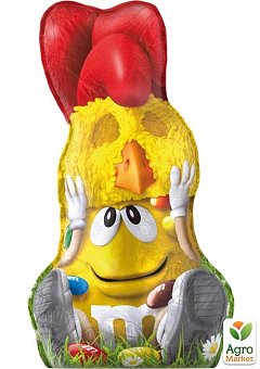 Фігурка (Easter yellow) із молочного шоколаду з драже ТМ "M&M`s" 100г2