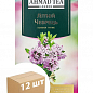 Чай (Літній чебрець) чорний байховий дрібний з чебрецем (в одноразовому пакетику) Ahmad 20х1, 8г упаковка 12шт