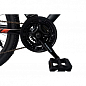 Велосипед FORTE WARRIOR размер рамы 15" размер колес 24" черно-красный (117808)