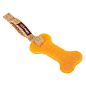 Игрушка для собак Резиновая кость мала GiGwi Gum Gum, экорезина, текстиль, 24 см (2302)