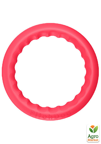 Кільце для апортировки PitchDog30, діаметр 28 см, рожевий
