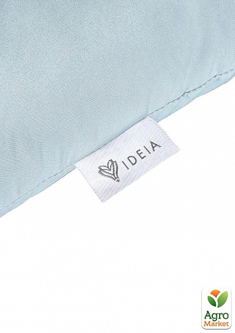 Декоративна подушка Rain з вишивкою ТМ IDEIA 50х50 см м'ята/Simplicity - фото 3