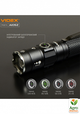 Ліхтар світлодіодний Videx VLF-A105Z 1200Lm 5000K - фото 10
