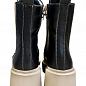 Жіночі черевики зимові Amir DSO2235 36 23см Чорний/Беж