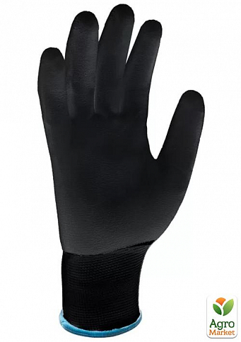Стрейчеві рукавиці з поліуретановим покриттям BLUETOOLS Sensitive (7"/ S) (220-2227-07-IND) - фото 2